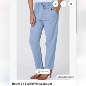 Room 34 Elastic Waist Jogger